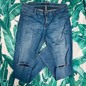 J Brand Skinny Distressed Jeans